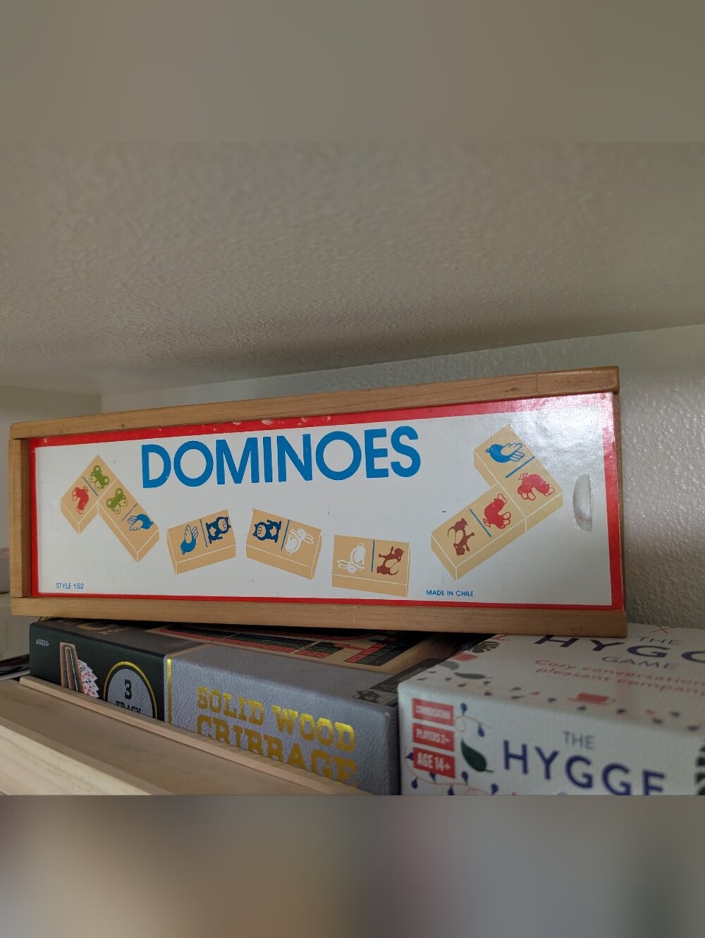 Classic Animal Dominoes Game - Beige Tiles